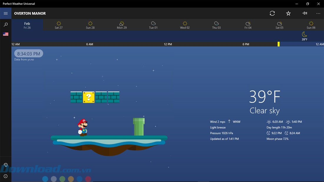 Theme Mario đẹp mắt