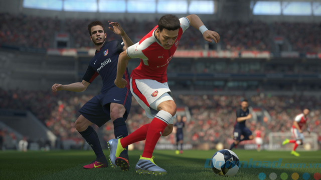 Di chuyển của cầu thủ trong PES 2017