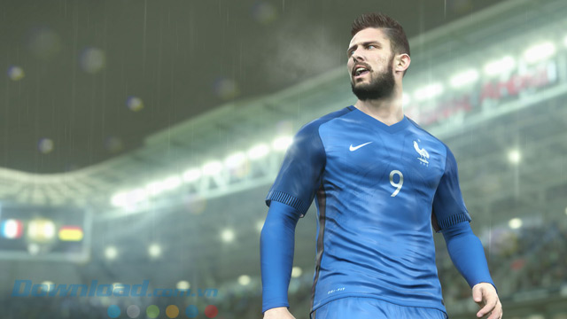 Hình ảnh được cải thiện trong PES 2017