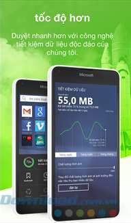 Tốc độ duyệt web nhanh