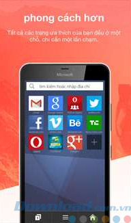 Trình duyệt web Opera Mini