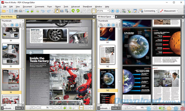 Giao diện của PDF-XChange Editor