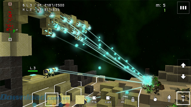 Giao diện game Block Fortress