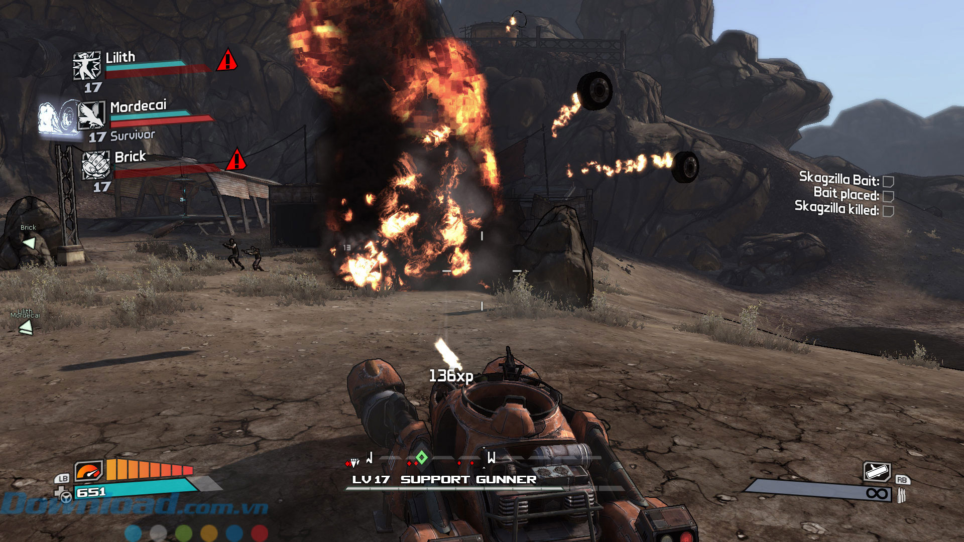 Cuộc chiến co-op 4 người Cuộc chiến co-op 4 người