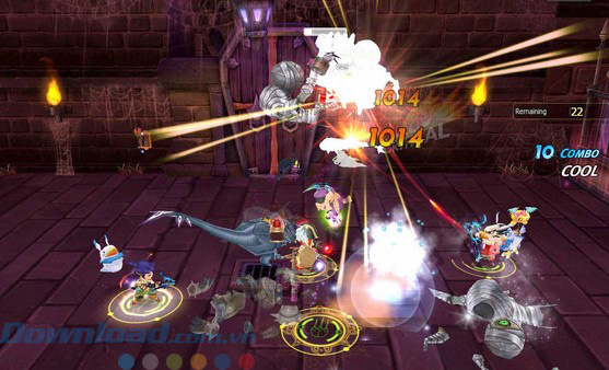 Giao diện của Dragon Saga