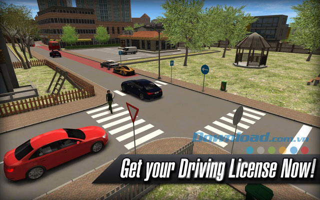 Nhận được giấy phép lái xe trong game