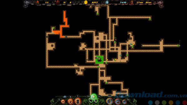 Đào hầm trong chế độ Dark Đào hầm trong chế độ Dark