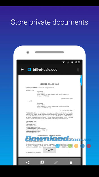 Một số tính năng của ứng dụng