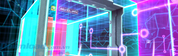 Chế độ chơi đơn của Cyberpong VR