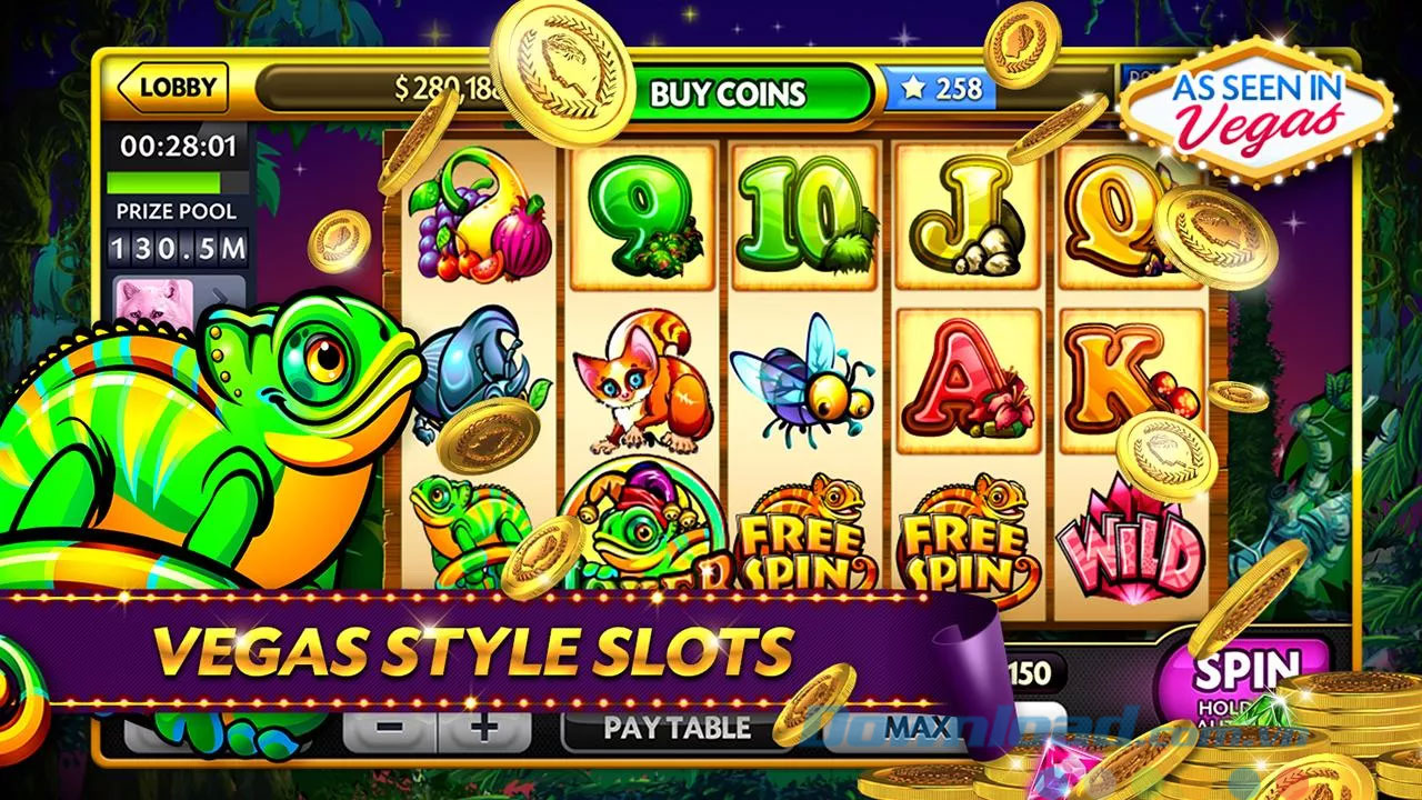 Game thử vận hên Slots Caesars Casino