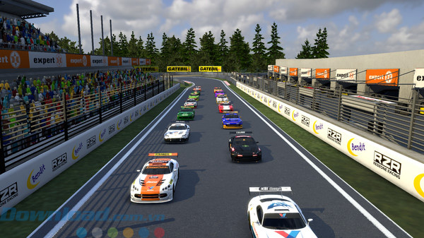 Giao diện game Trackday Manager