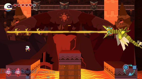 Chiến đấu với boss trong Flat Kingdom