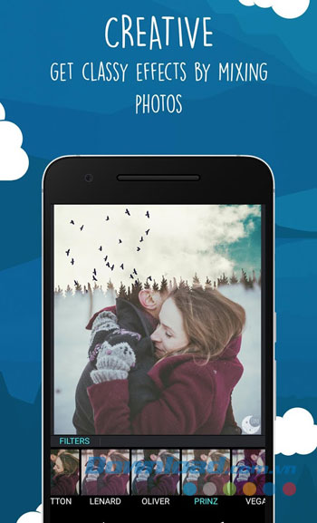 Tính năng chính của ứng dụng Lune cho Android