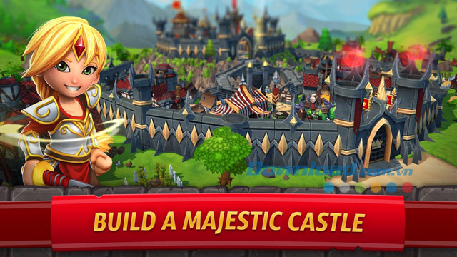 Xây dựng lâu đài nguy nga