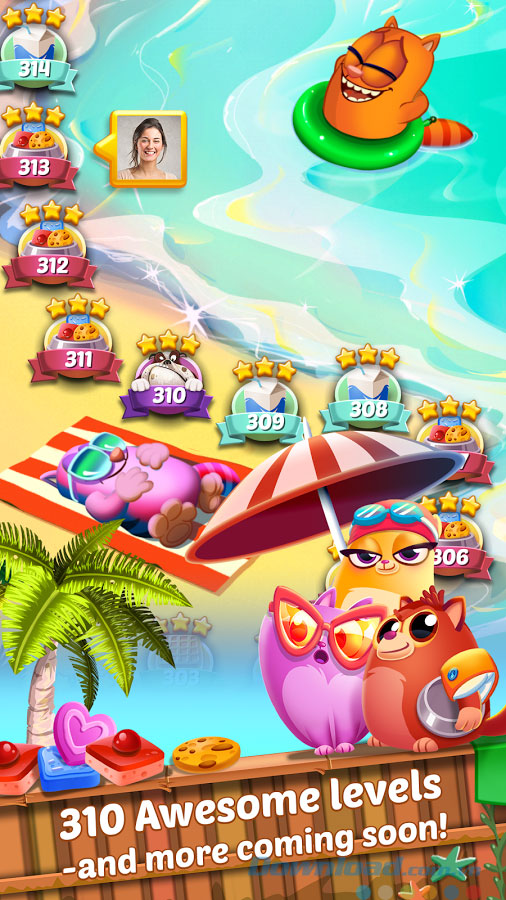 Nhiều level được cập nhật liên tục