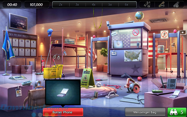 Giao diện game The Blacklist: Conspiracy