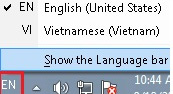 Chuyển đổi bàn phím