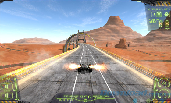 Đua xe trong Jet Racing Extreme
