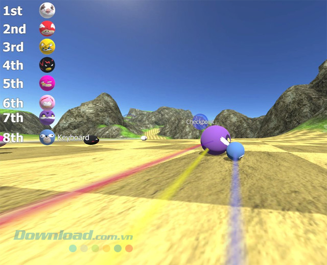 Đua xe giành thứ hạng cao trong game Sanicball hấp dẫn Đua xe giành thứ hạng cao trong game Sanicball hấp dẫn