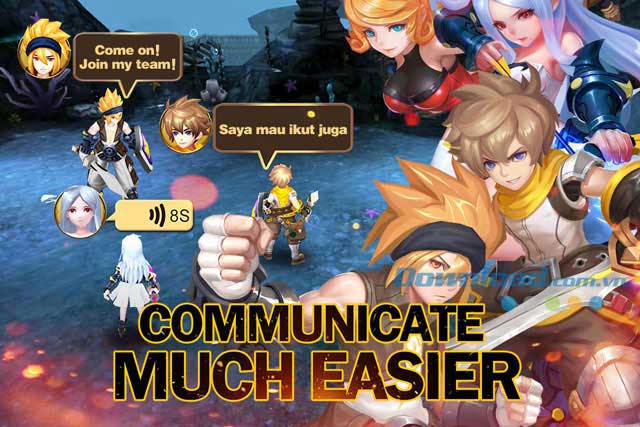 Tính năng trong game Hero of Magic: War Age