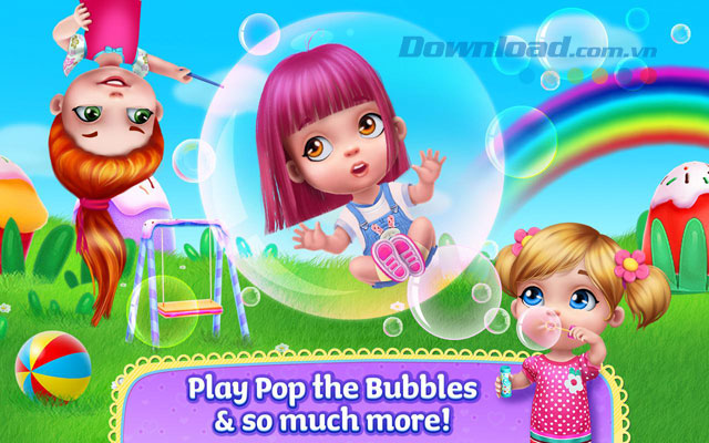 Cùng các bé vui chơi trong game