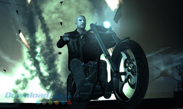 Thực hiện nhiều pha hành động trong game Grand Theft Auto: Episodes from Liberty City