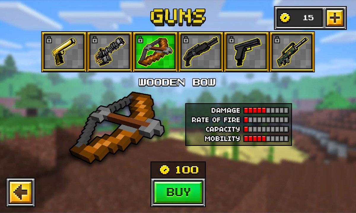 Nhiều loại súng hấp dẫn