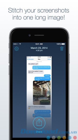 Ghép ảnh screenshot