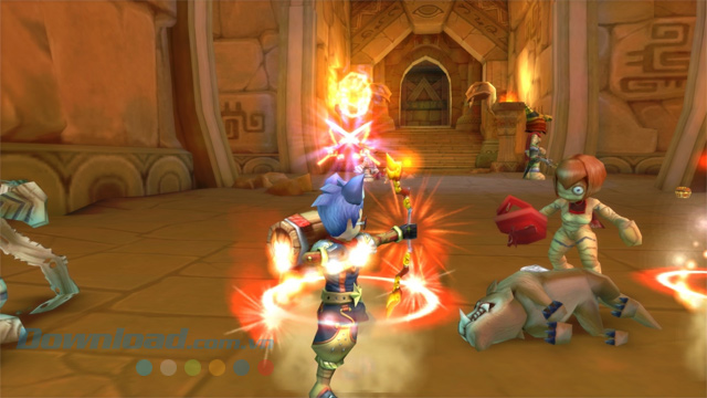 Chiến đấu trong game nhập vai trực tuyến ROSE Online Chiến đấu trong game nhập vai trực tuyến ROSE Online