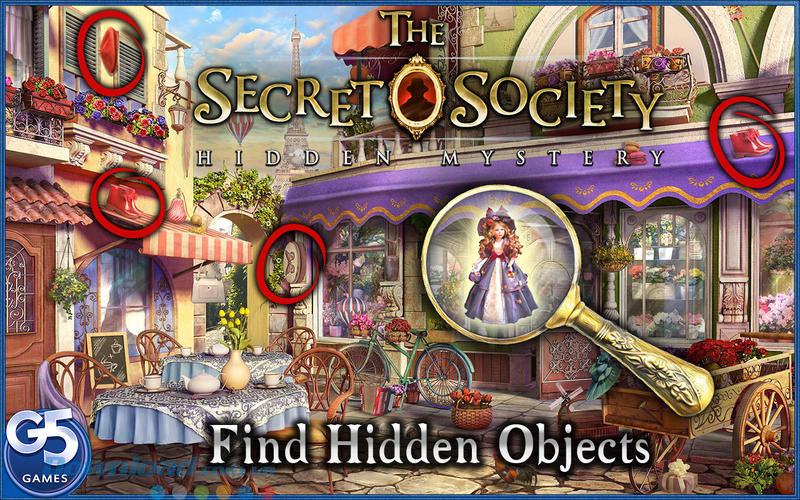Game tìm đồ vật The Secret Society 