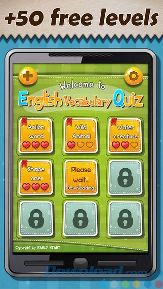 Hơn 50 level theo chủ đề