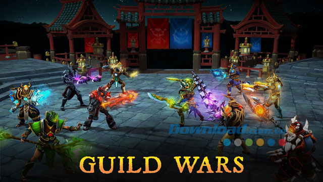 Tham gia cuộc chiến trong game