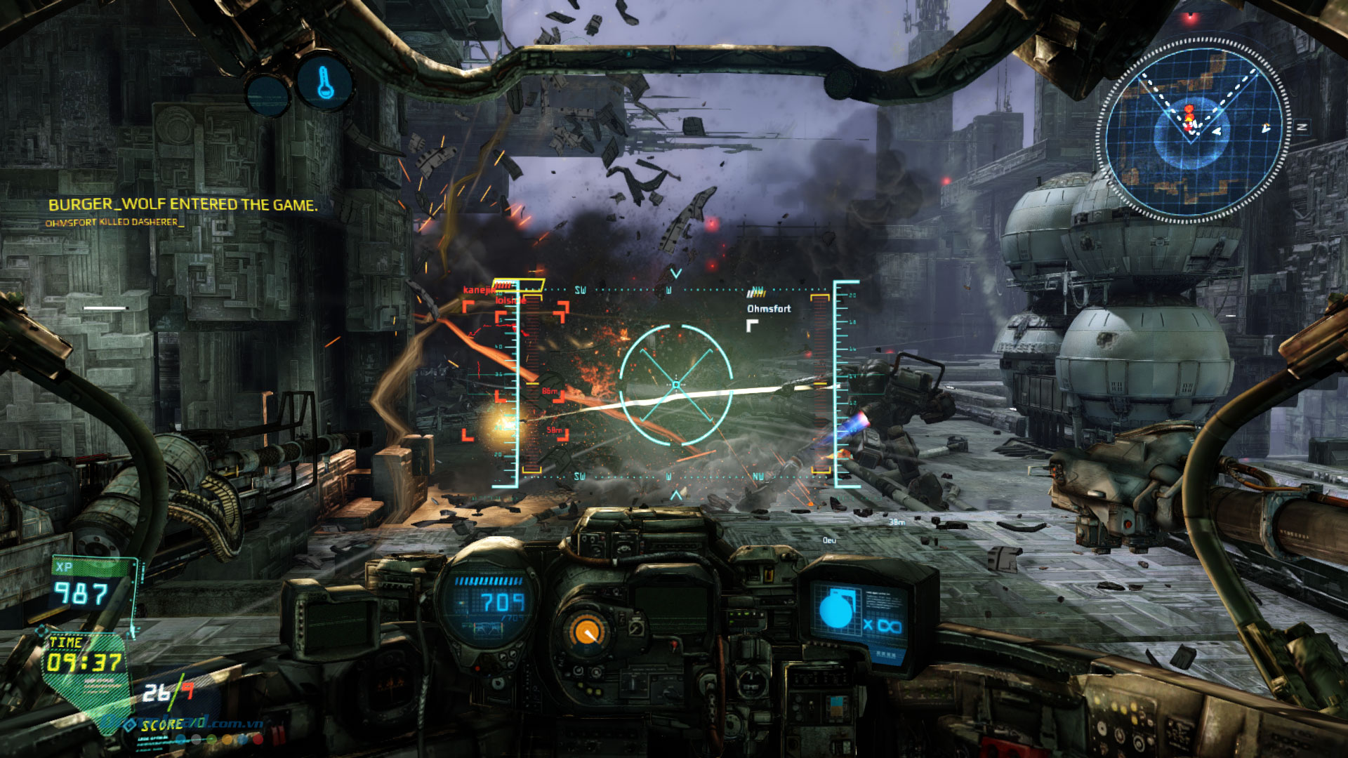 Game robot đại chiến Hawken