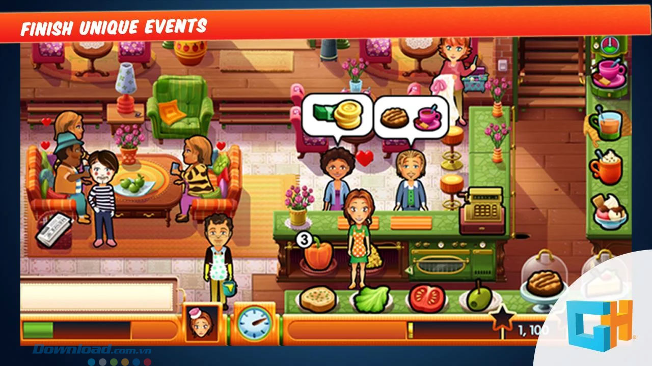 Game quản lý Delicious - True Love