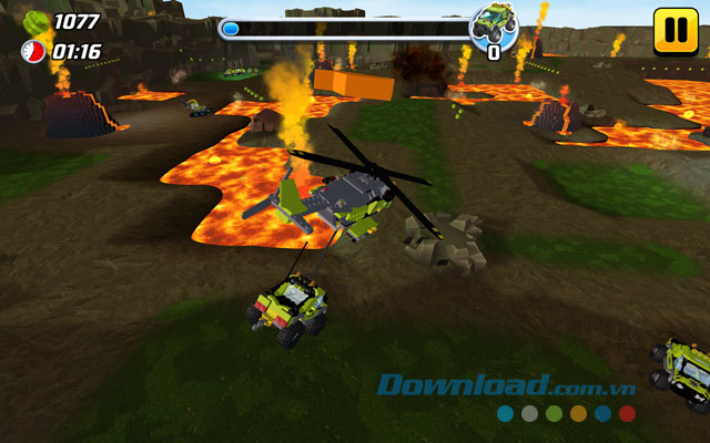 Giao diện chơi game LEGO City My City 2 trên Android