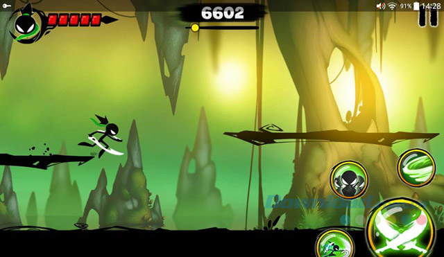 Giao diện game Stickman Revenge 3
