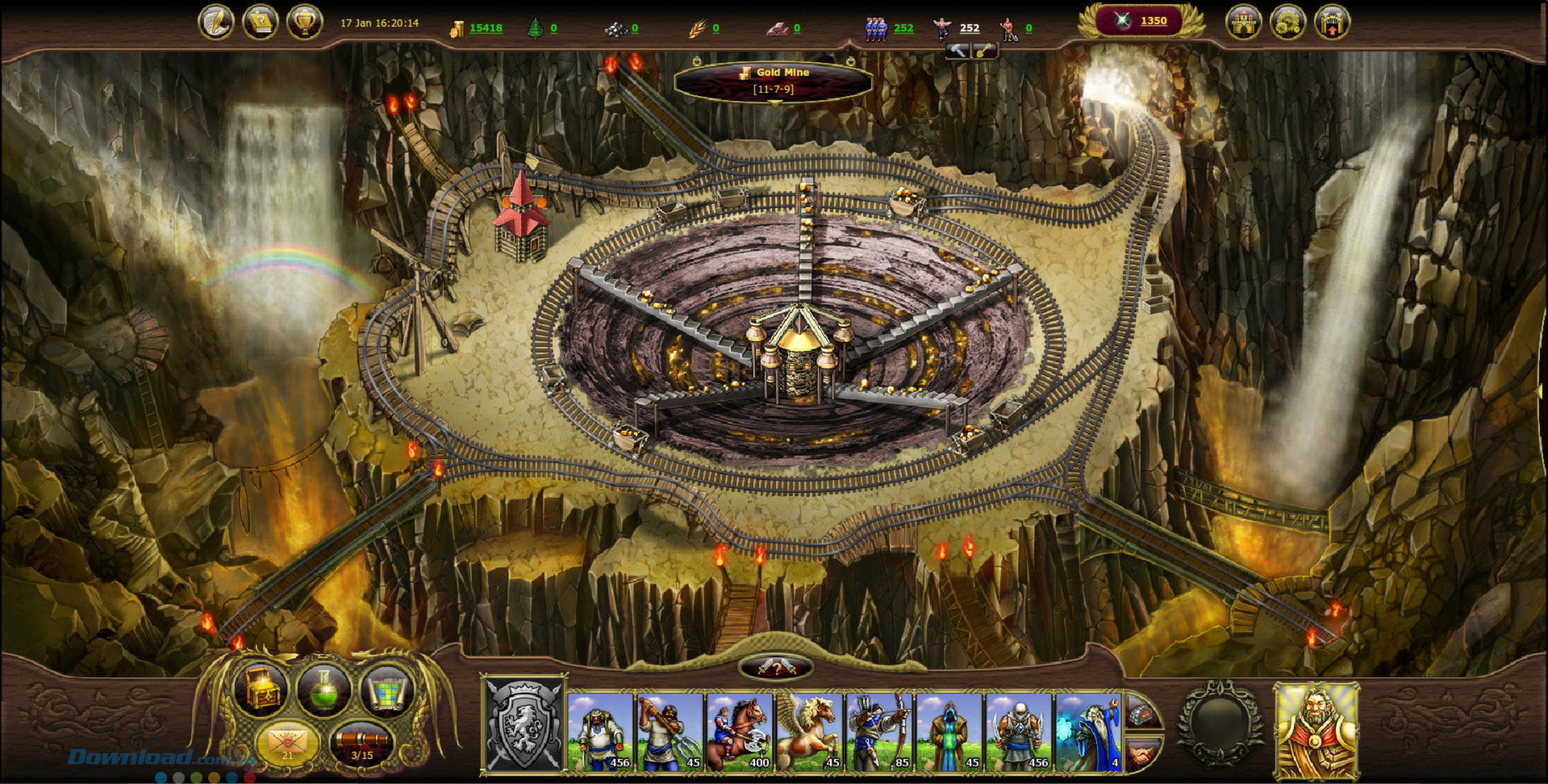 Game chiến thuật My Lands: Black Gem Hunting