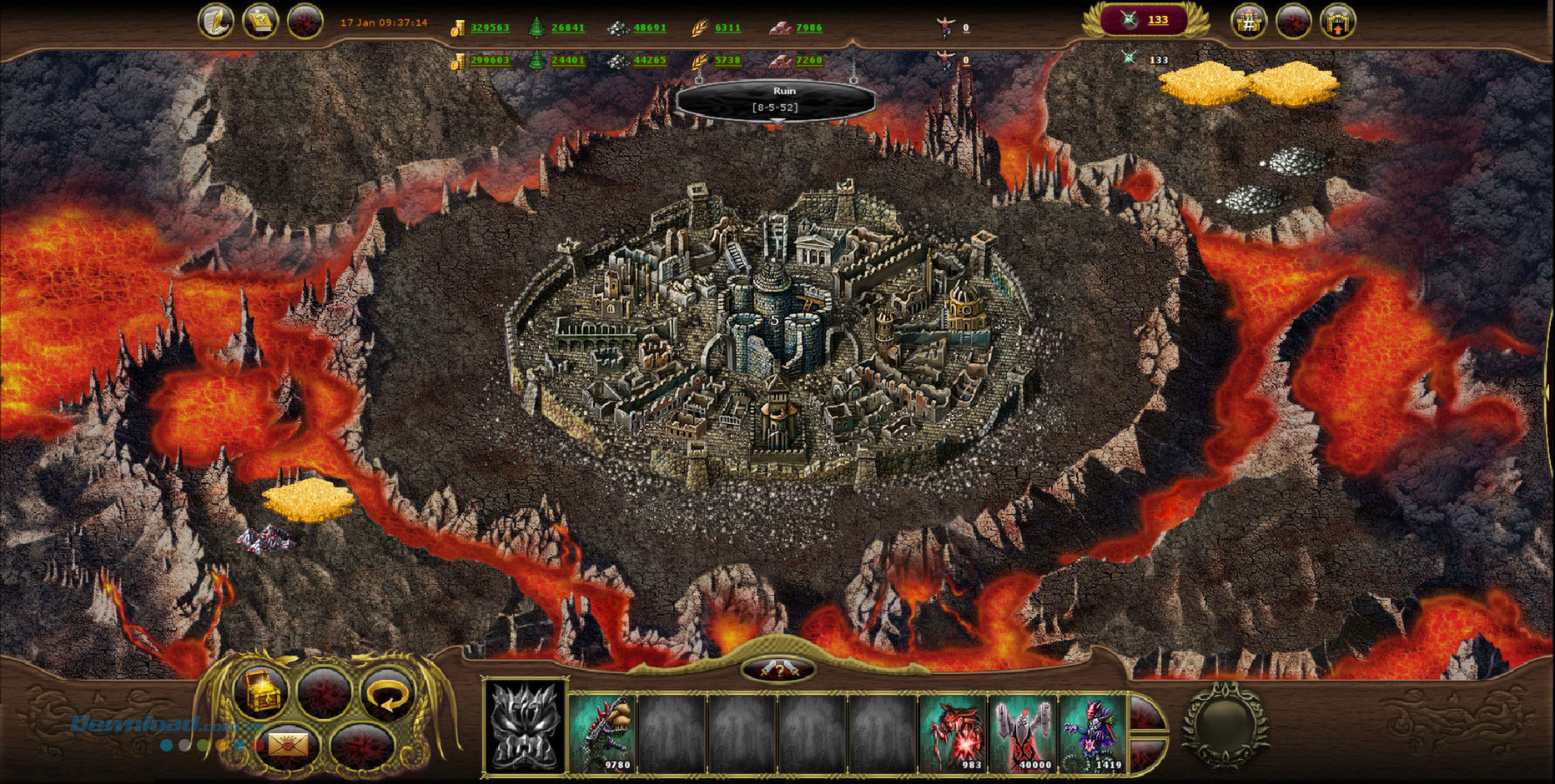 Thế giới giả tưởng trong game My Lands vô cùng đẹp mắt