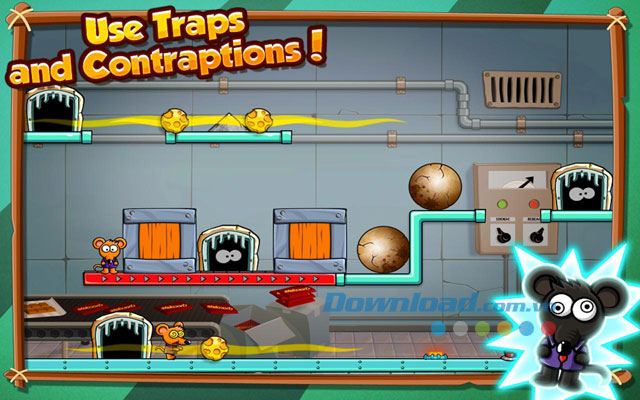 Sử dụng bẫy để tiêu diệt chuột 