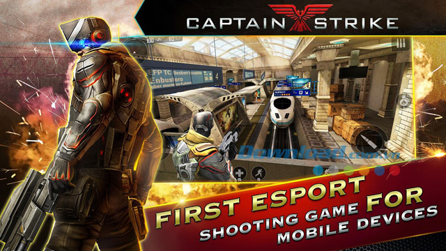 Sân chơi bắn súng eSport đầu tiên trên di động