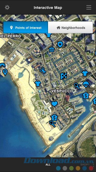 Bản đồ game GTA 5