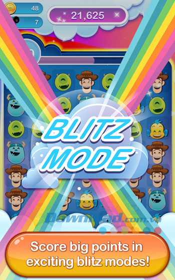Ghi điểm cao trong chế độ chơi blitz