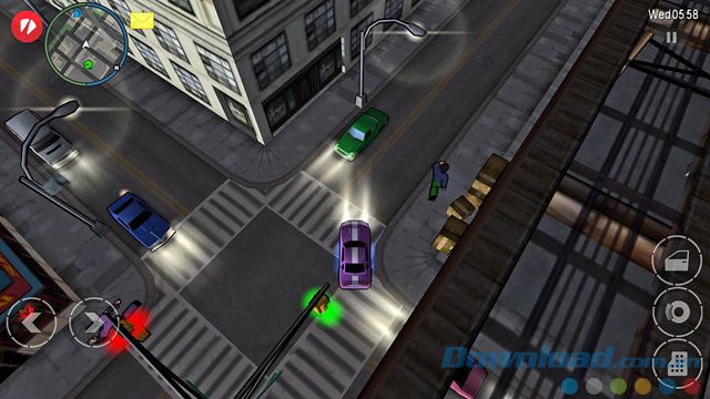 Đua xe đuổi bắt trên phố