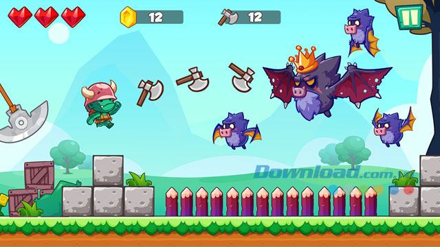 Vượt qua các thử thách trong game 