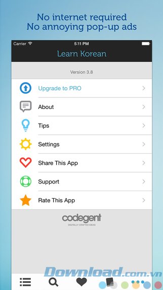Học offline không có quảng cáo làm phiền
