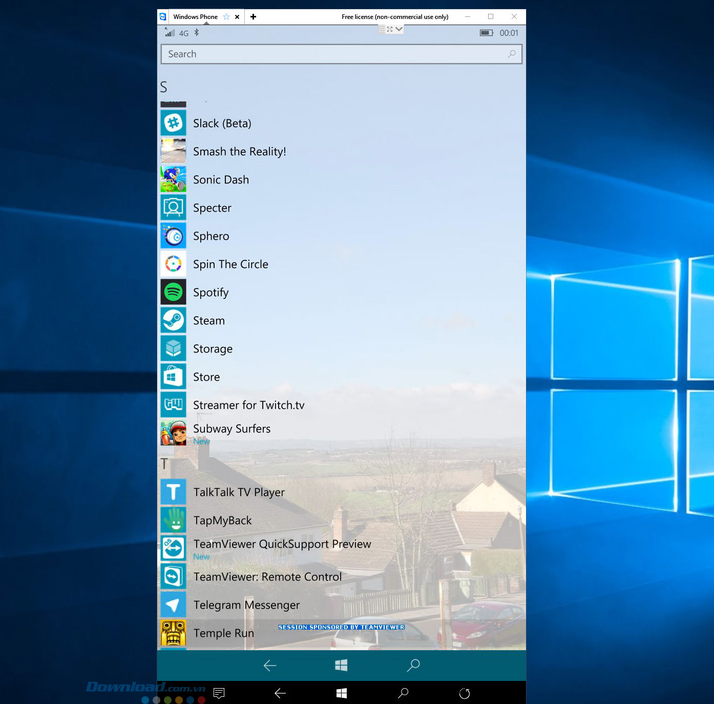 Hình ảnh điện thoại trên Windows 10 