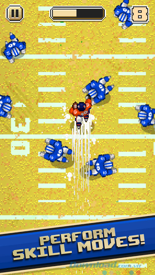 Hình ảnh gameplay của Touchdown Hero