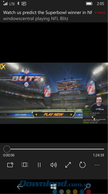 Xem chơi game trên di động