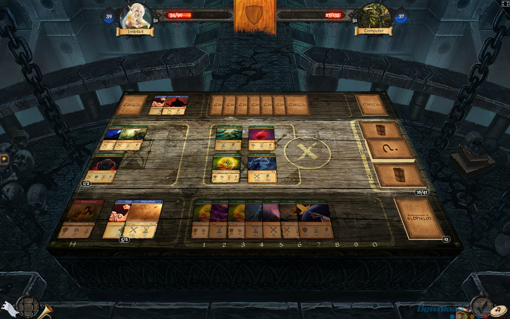 Game chiến thuật thẻ bài Battlegrounds of Eldhelm 