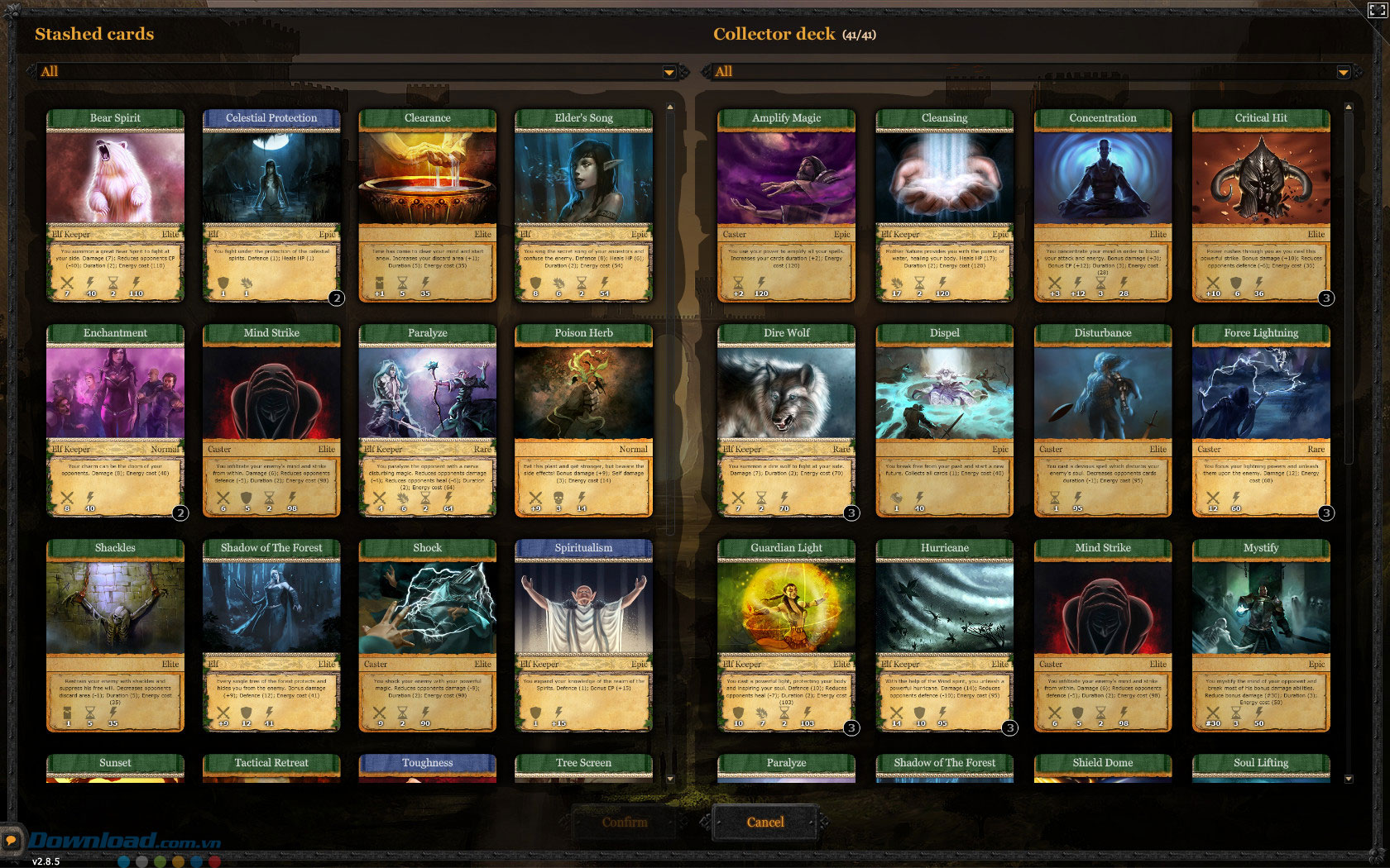 Xây dựng deck thẻ của riêng mình 